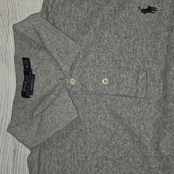 Polo Ralph Lauren Men's Classic Fit Polo Gray Size XXL - Picture 3 of 7